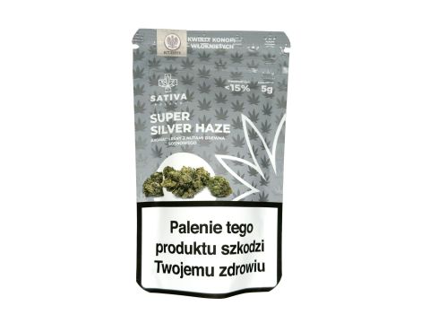 Sativa Poland Susz CBD Super Silver Haze 1G - 6